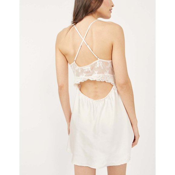 🎉LAST CHANCE🎉 NWT Free People Ready Now Mini Slip / Salt - Picture 5 of 8